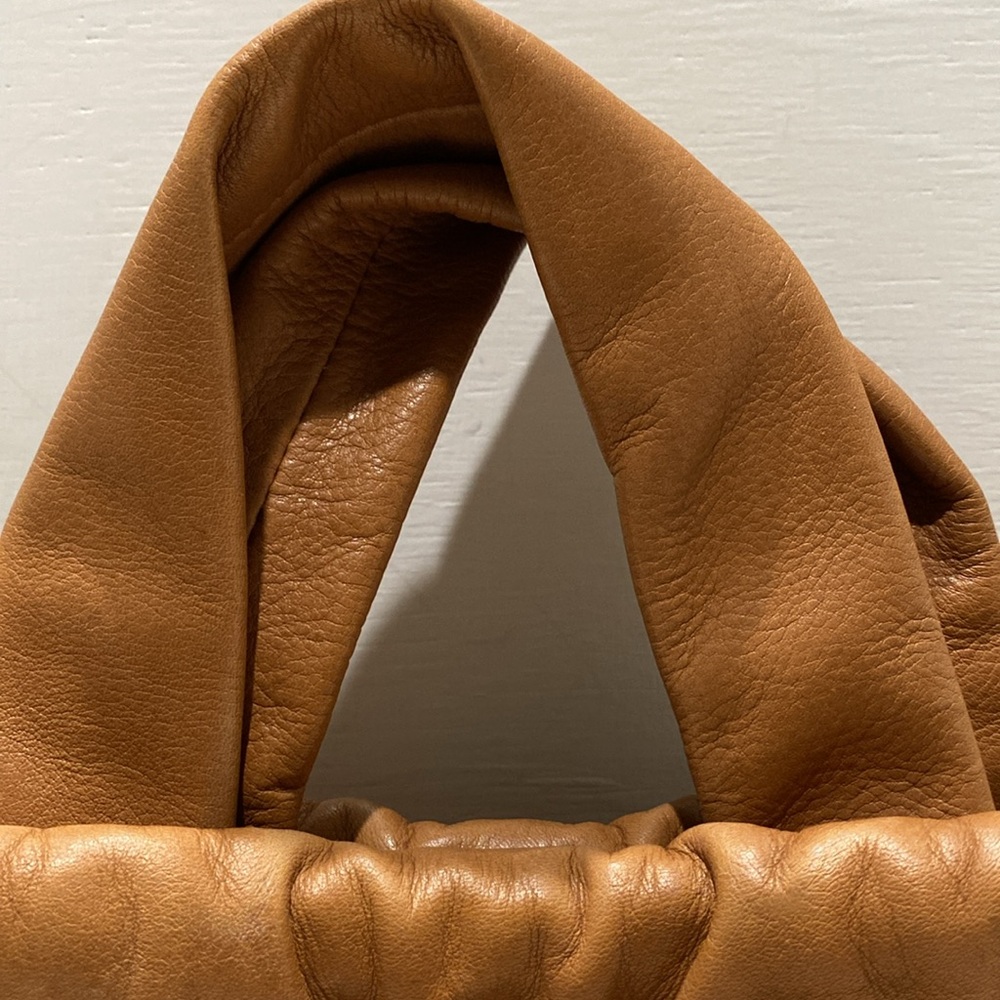 MADEWELL “The Piazza” Soft Tan Leather Tote/ Crossbody Bag - Picture 2 of 16